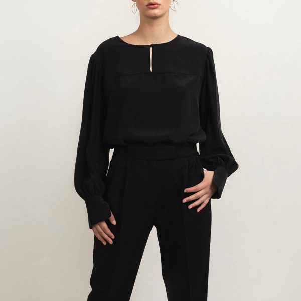 Blaze silk blouse
